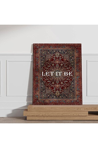 Şehzat Design Kanvas Tablo Let It Be Vintage Temalı 113