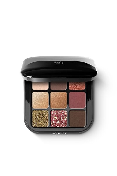 Kiko New Glamour Multi Finish Eyeshadow-Mat&Işıltılı&Metalik Bitişli Yoğun Pi...