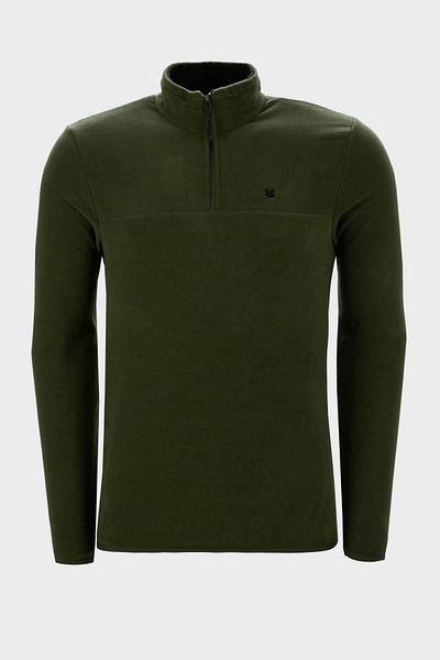 Buratti Ανδρικό Winter Fleece - Slim Fit, Anti-pilling, Bato Collar, Non-pilling 5906001