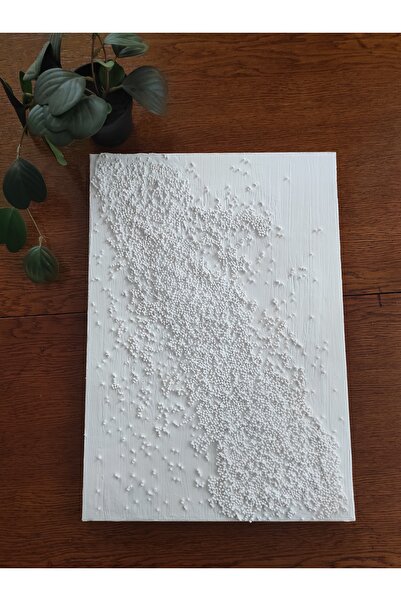 NordArt Texture El Yapımı Dokulu Tablo Plaster Texture Art