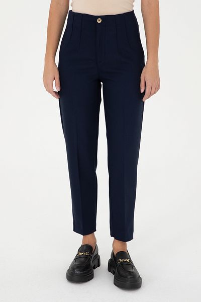 U.S. Polo Assn. Women's Navy Blue Canvas Pants 50290404 -Vr033