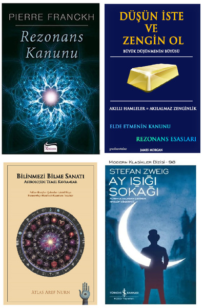 TÜRKİYE İŞ BANKASI KÜLTÜR YAYINLARI Rezonans Kanunu + Düşün İste ve Zengin Ol...