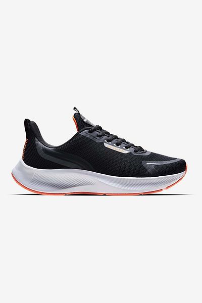 Lescon Black Orange Gym-Runner Running Shoes