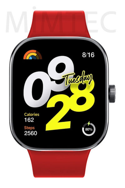 mimtec سوار ساعة ذكية متوافق مع ساعة Xiaomi Redmi Watch 4، حزام من السيليكون الناعم