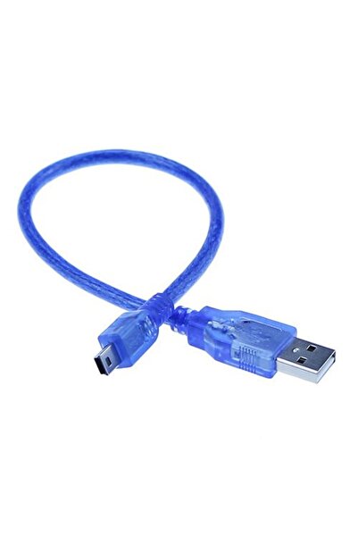 Fapatech Mini Usb Mp3 Mp4 Şarj Ve Data Kablosu 30 Cm Harici Hdd Kablosu -1 Ad...