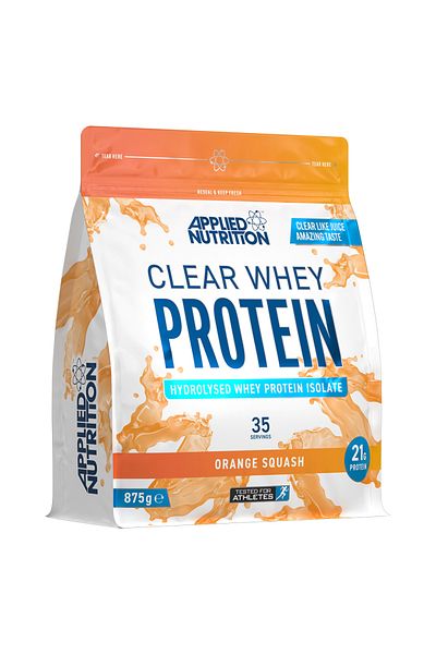 applied nutrition Clear Whey Protein, Orange Squash, 875 GM
