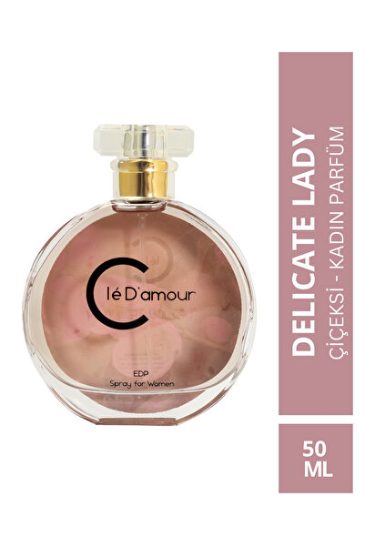 Clé D'amour Cle D'amour Kadın Parfüm 50 ml - Delicate Lady (ÇİÇEKSİ) Women - ...
