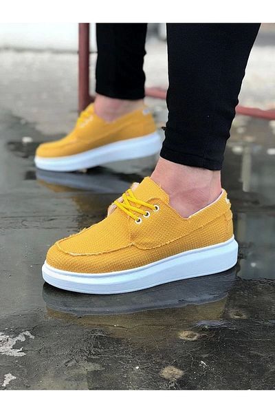 TB Terzi Bey Terzi Bey Tb503 Yellow Men's Casual Shoes