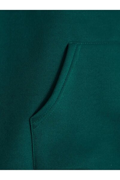 EYAX MODA Unisex Hooded Zipper Sweatshirt Large Size