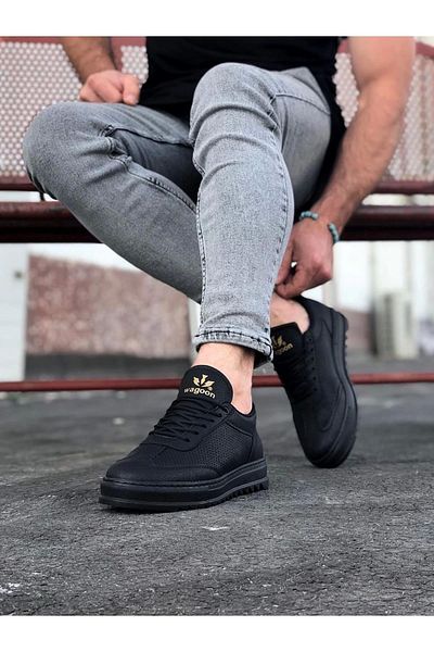 TB Terzi Bey Terzi Bey Tb022 Charcoal Men's Casual Shoes