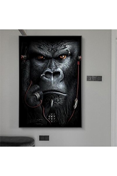 Şehzat Design King Kong Kanvas Tablo