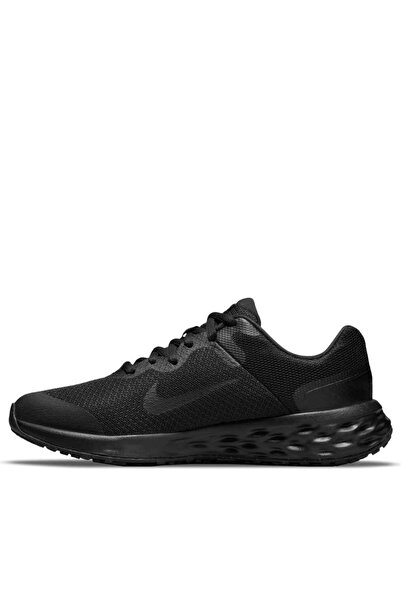 Nike Revolution 6 Nn (Gs) Kadın Yürüyüş Koşu Ayakkabı DD1096-001-Siyah