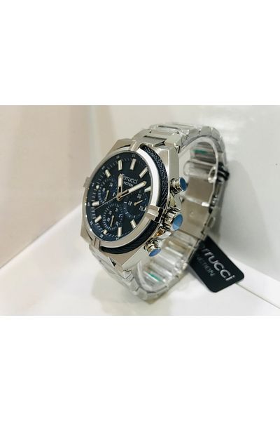 Ferrucci 03397m.01 Men's Stainless Steel Band Working Function Wristwatch.