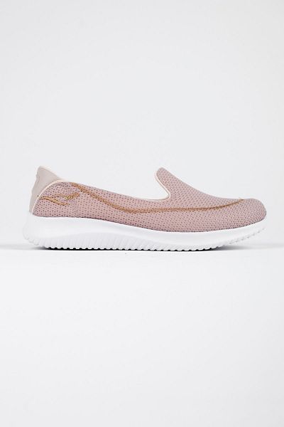 Lal Shoes & Bags Bonavias Honeycomb Pattern Women's Casual Shoes-Cream