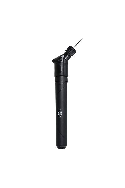 Nivia Double Action Ball Pump (Black) | Needle Air Pump for Sports Balls | Stainless Steel Pin | Model X