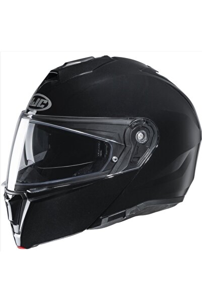 HJC İ90 Çene Açılır Motosiklet Kaskı Parlak Siyah S