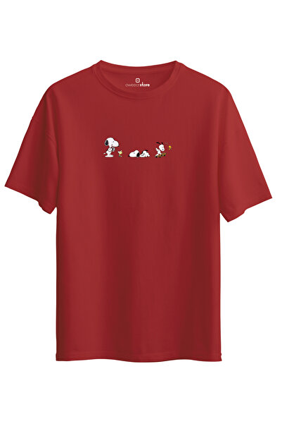 Oweear Unisex Snoopy - Oversize T-shirt