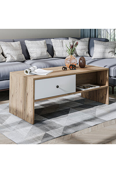 ROOMART Plato Orta Sehpa Suntalam 110 cm