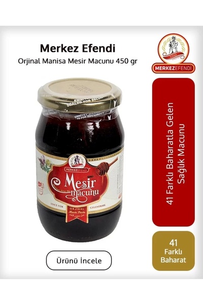 Merkez Efendi Orjinal Manisa Mesir Macunu 450 gr