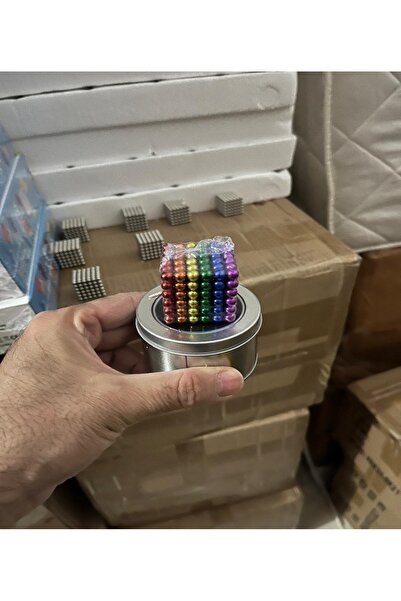 biyeniliklazim Neocube mıknatıs boncuk mıknatıs zeka küpü eğitici oyuncaklar 6mm büyük boy 216 adet