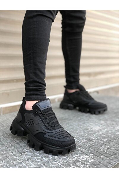 Rimex Pantofi sport casual cu talpă înaltă pentru bărbați Rm0114