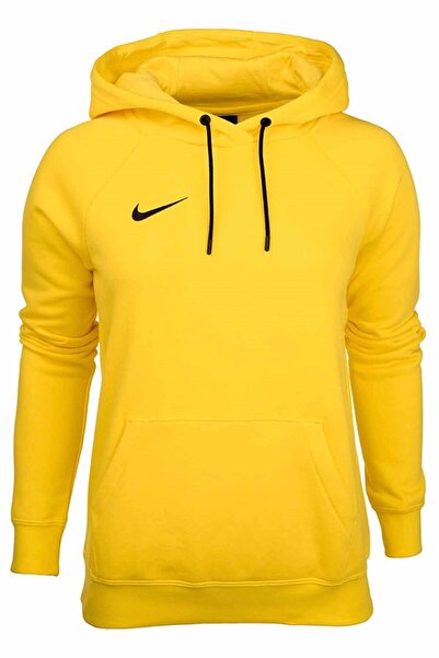 Nike W Nk Flc Park20 Po Γυναικείο φούτερ CW6957-719-YELLOW