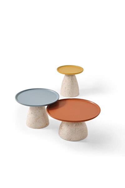 ReHome Sehpa Takımı No:765 |MDF| 3’lü Sehpa Takımı | REHOME