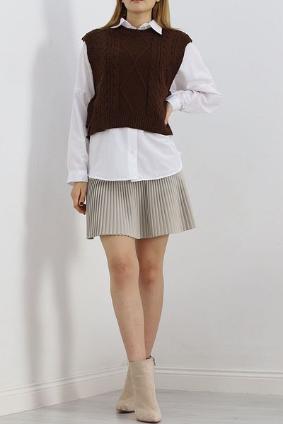 BZ Boutique Пуловер с пискюли 355.1577