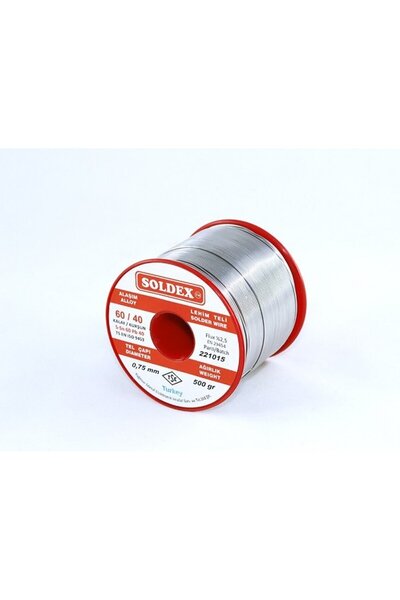 Soldex Lehim Teli 500gr 0,75mm 60/40