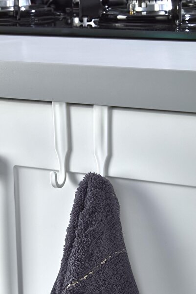 YDGR 2 adet Tek kancalı Pratik Askı Dolap Çekmece Havlupan Kapı Askısı