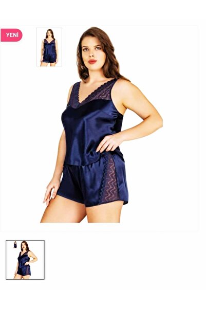 Primoda Underwear Lace Large Size Satin Shorts Suit