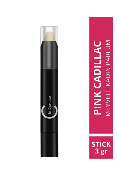 Clé D'amour Pink Cadillac Meyveli Çiçeksi Kadın Stick Parfüm Edp 3 gr Women V...