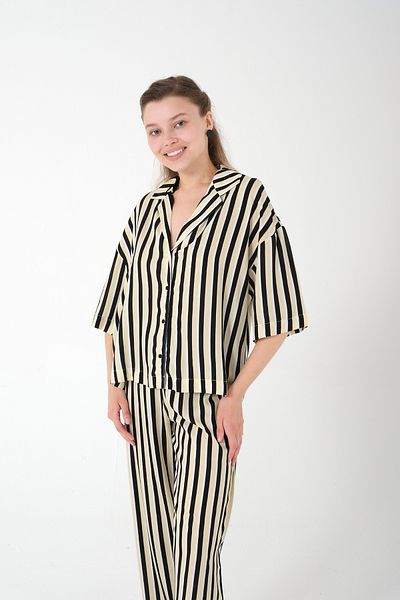 Kyron Women's Striped Pajama Set