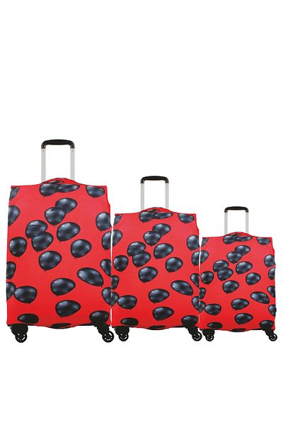 MY SARACİYE My 16 Balloons - Large, Medium, Cabin Size Saddle Suitcase / Suitcase Cover Set