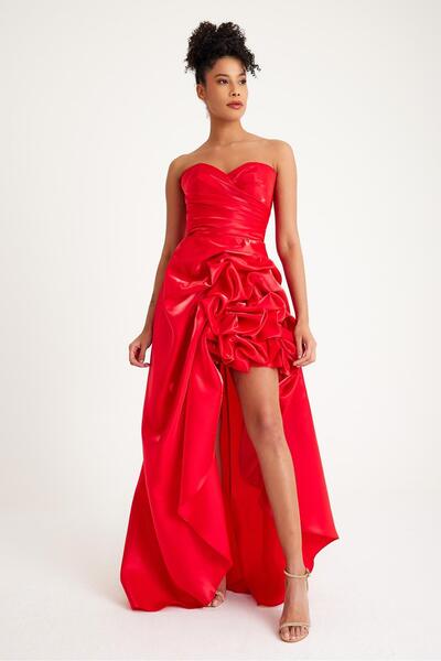 MAXXE 5780SOR SATEN ORGANZE ABİYE ELBİSE