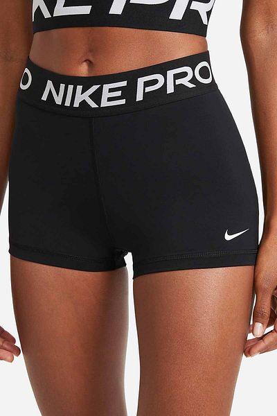 Nike Profesionálne dámske 3-palcové čierne šortky - Cz9857-010