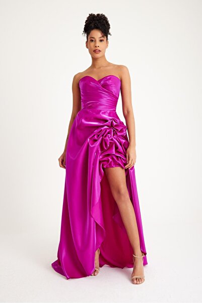 MAXXE 5780SOR SATEN ORGANZE ABİYE ELBİSE