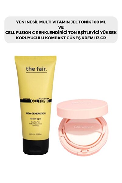 the fair. the fair. Multi Vitamin Jel Tonik 100 ml ve Cell Fusion C Renklendi...