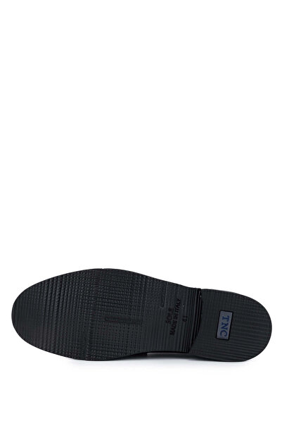 Tamer Tanca Мъжки черни мокасини от естествена кожа