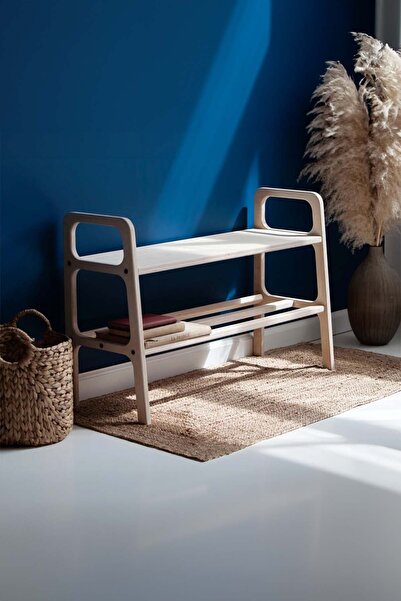 Woodesk Mirage, Ahşap, Ayakkabılık Ve Raf Sistemi, 100x65, Natural Renk, Cpt4...