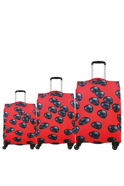 MY SARACİYE My 16 Balloons - Large, Medium, Cabin Size Saddle Suitcase / Suitcase Cover Set