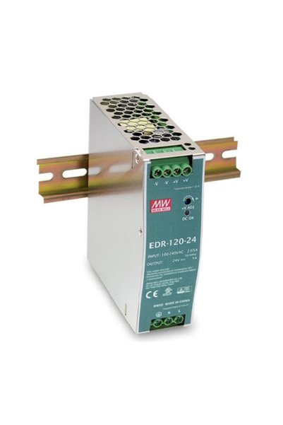 Meanwell Edr-120-12 120w 12v 10a Ray Tip Güç Kaynağı