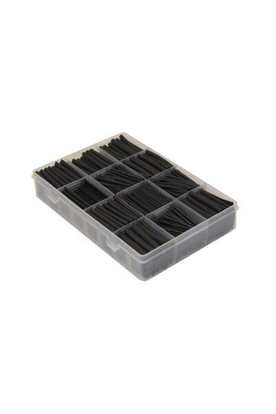 Hatfon Elektronik Makaron Seti Siyah 625 Parça Plastik Çantada