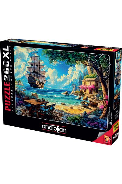 Anatolian Puzzle 260 Piece XL Jigsaw Puzzle - Pirate Dark 3349