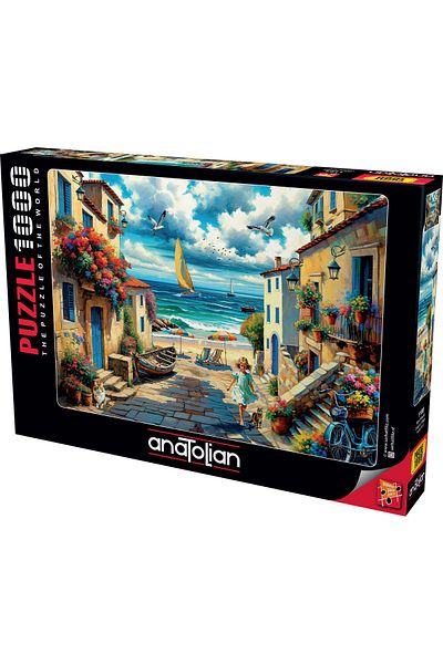 Anatolian Puzzle 1000 Piece Jigsaw Puzzle - Dream Town 1185