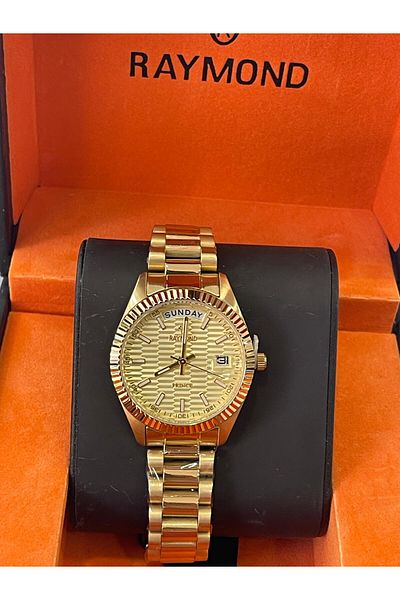 Raymond Steel Cord Wrist Watch