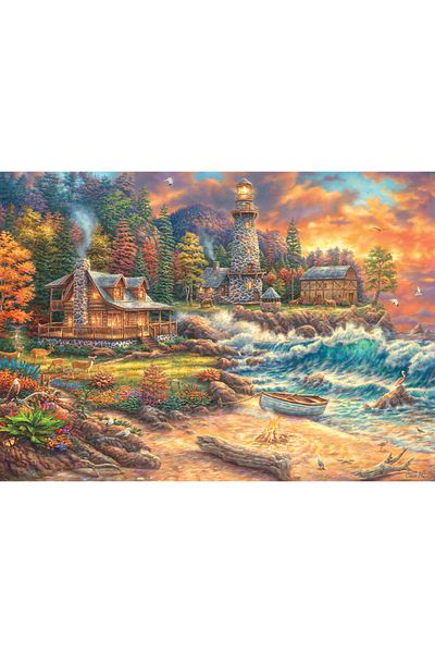 Anatolian Puzzle 3000 Piece Jigsaw Puzzle - Lighthouse 4934