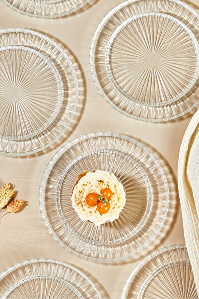 Lora Bianca Riva 6 Piece Cake/Cake/Dessert Plate Set