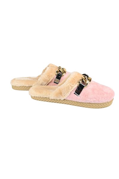 Sia Çanta Comfortline Non-Slip Sole Furry Dowry Slippers Non-Cold Feet Stylish and Flamboyant Winter