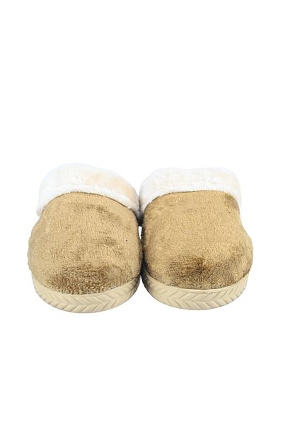 Sia Çanta Comfortline Non-Slip Sole Furry Dowry Slippers Non-Cold Feet Stylish and Flamboyant Winter